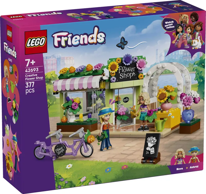 Kreativ blomsteraffär LEGO® Friends (42693)