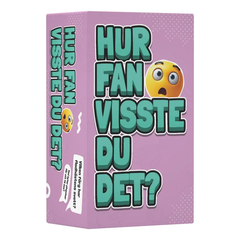 Hur fan visste du det? (SE)