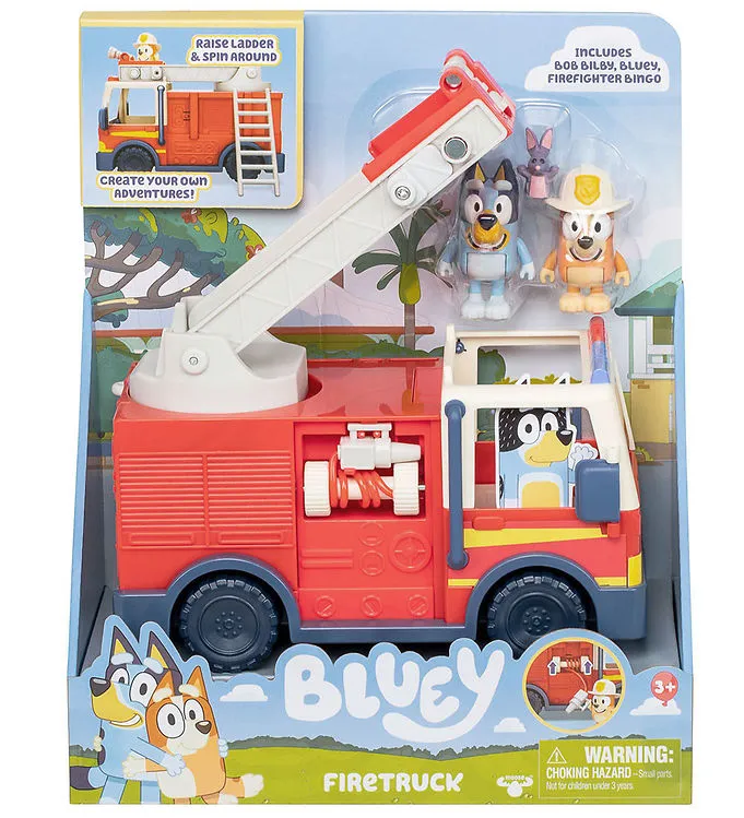 Brandbil Lekset Bluey