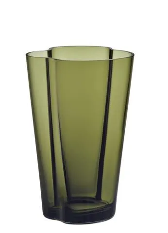 IIttala – Aalto vas 220 mm mossgrön design Alvar Aalto