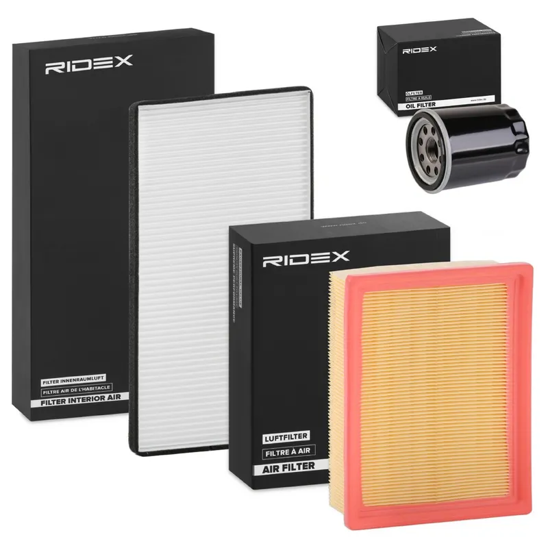 Filtersats RIDEX 4055F19645