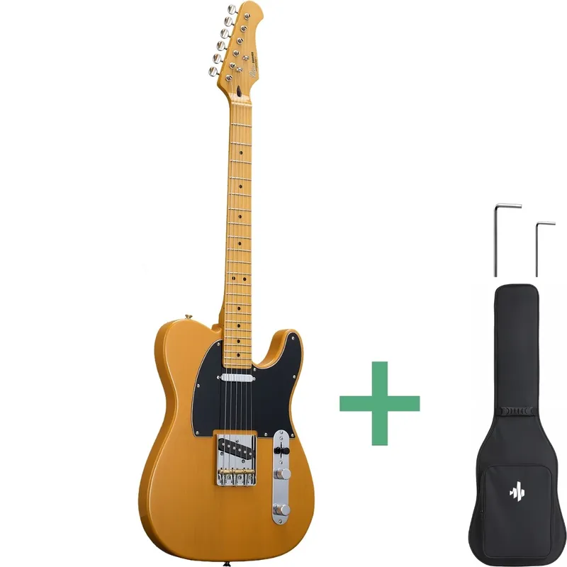 Donner DTL-600 elgitarr butterscotch blonde