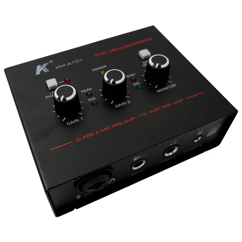 K KM-A101 audio interface