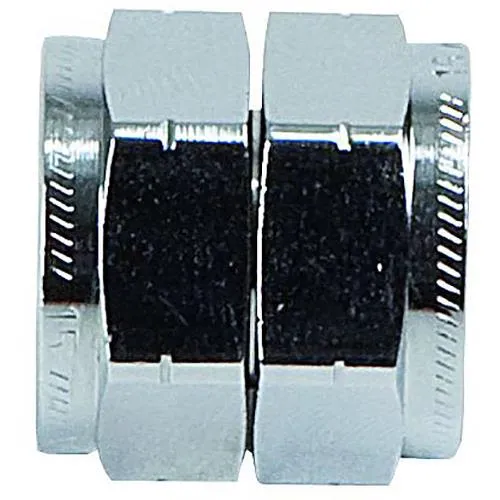 Vatette 1946092 Dubbelmutter 12 mm, förkromad