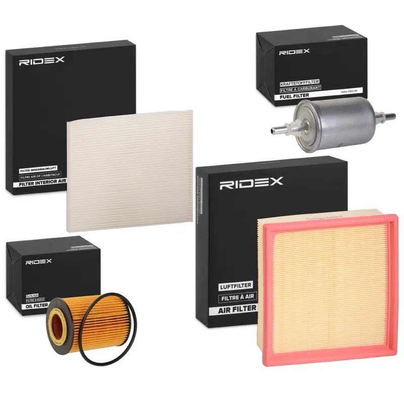 Filtersats RIDEX 4055F27518