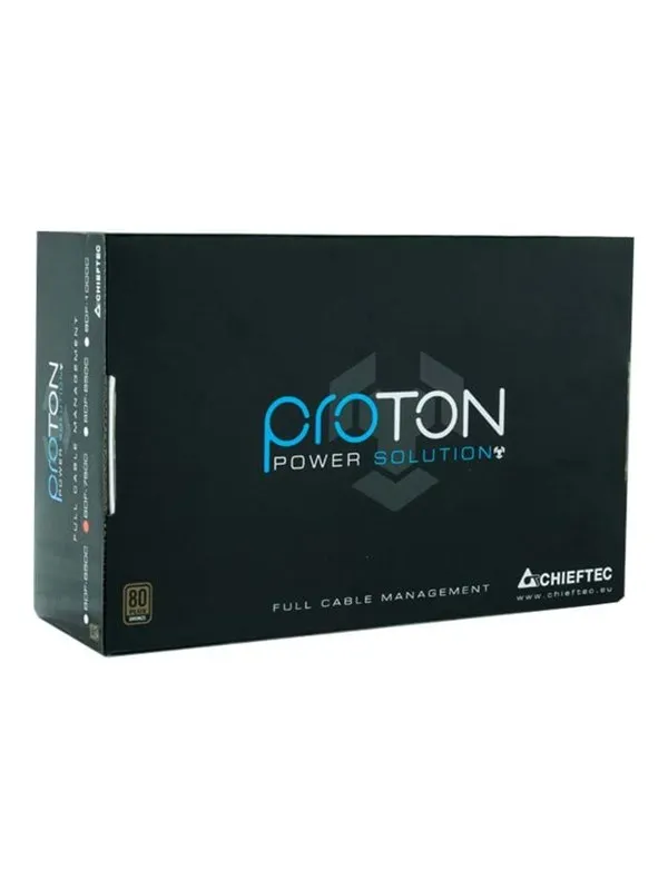 Chieftec Proton Series Strömförsörjning - 850 Watt - 140 mm - 80 Plus Bronze certificate