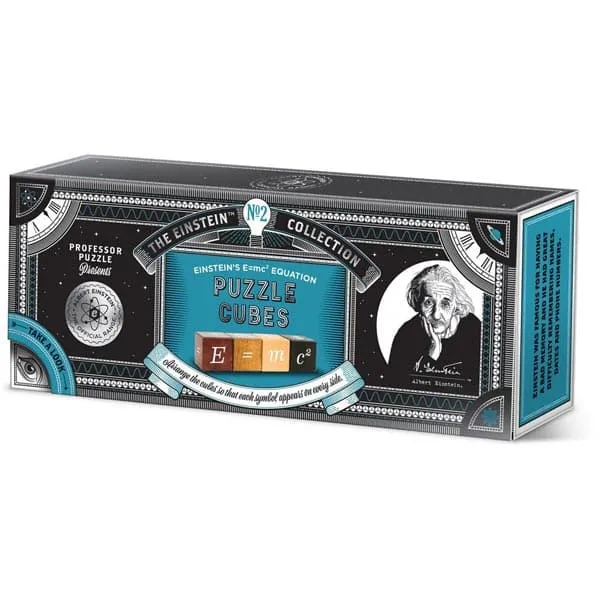 Einsteins e=mc2 Puzzle Cubes