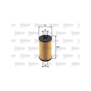 Oljefilter VALEO 586531