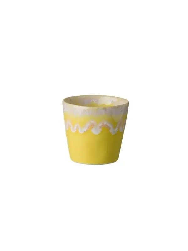 Costa Nova Cup Gres 21 cl 8 x 7.5 cm Yellow Ceramic