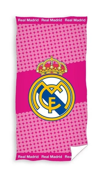 Real Madrid Pink Badhandduk - 70 x 140 cm