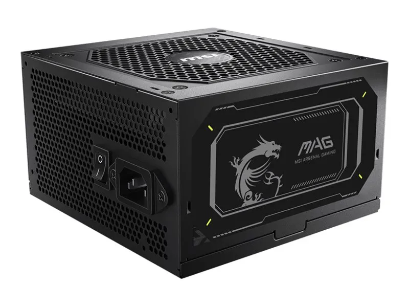 MSI MAG A750GL PCIE5 II Strömförsörjning - 750 Watt - 120 mm - ATX 3.1 - 80 Plus Gold certificate
