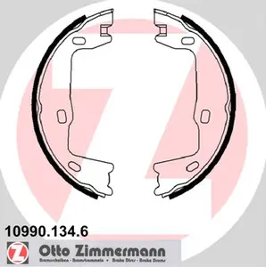 Handbromsbackar ZIMMERMANN 10990.134.6