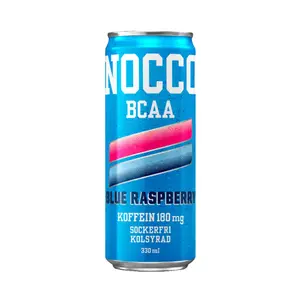 NOCCO Blue Raspberry Energidryck BCAA 33cl