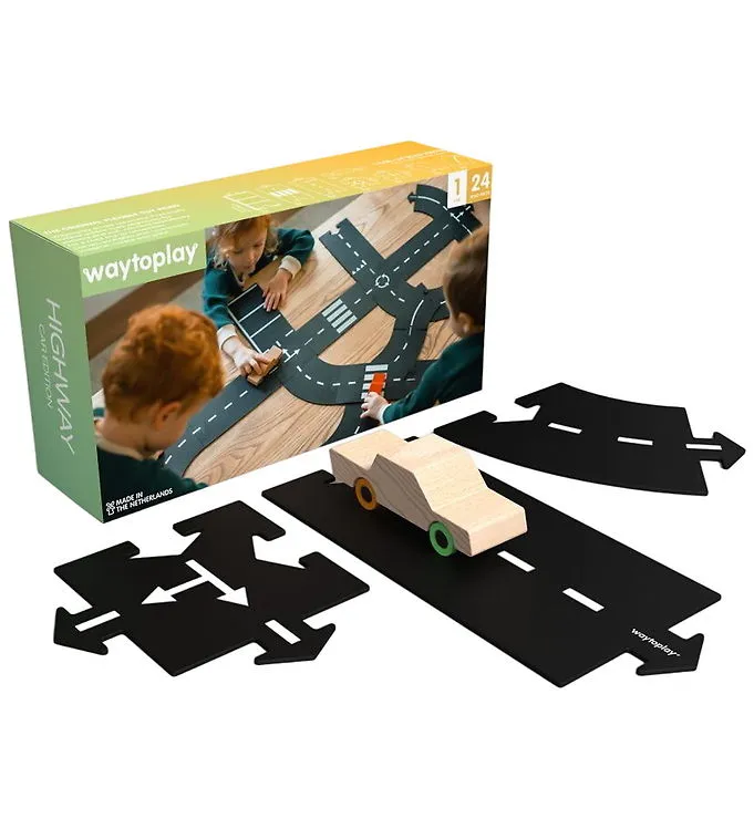 Waytoplay Bilbana – 25 Delar – Highway m. Bil