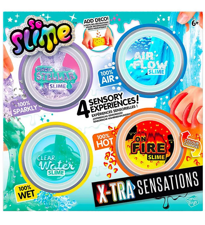 X Tra Sensations 4 Pack So Slime