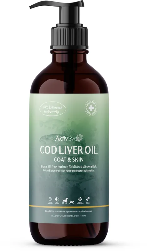 Aktivsvea Cod Liver Oil 500 ml