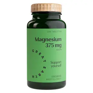 Great Earth Magnesium 375 mg 100 tabletter