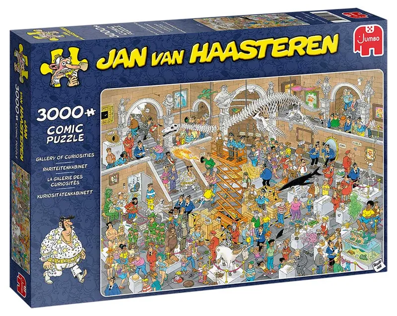 Jan Van Haasteren Gallery of Curiosities Pussel 3000 bitar, Jumbo