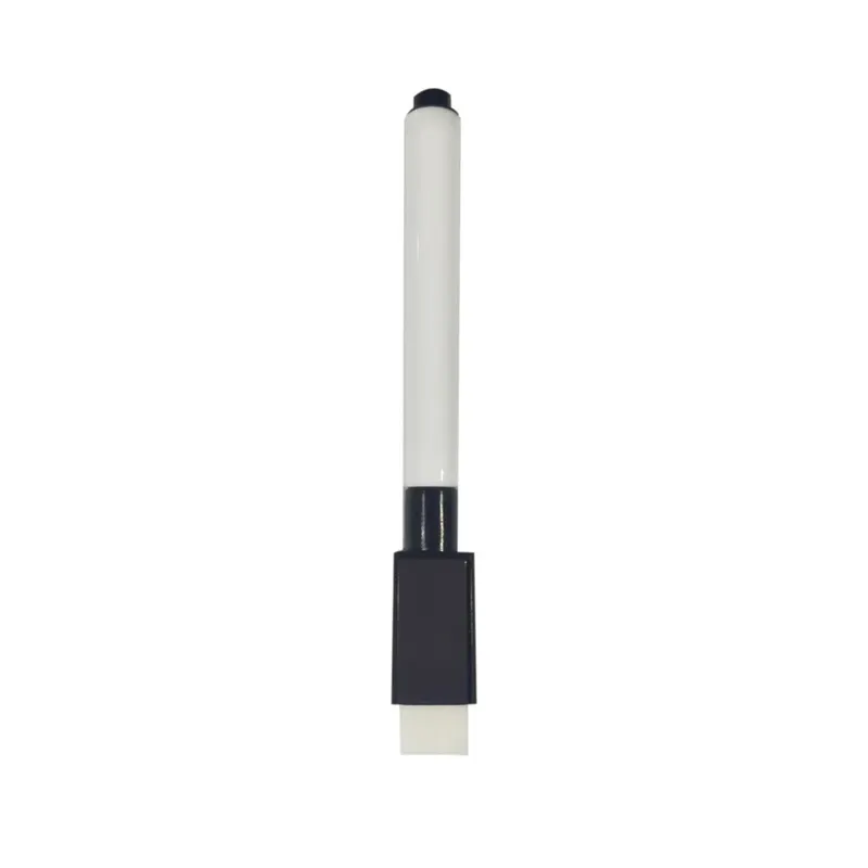 Whiteboard-penna sudd & magnet svart