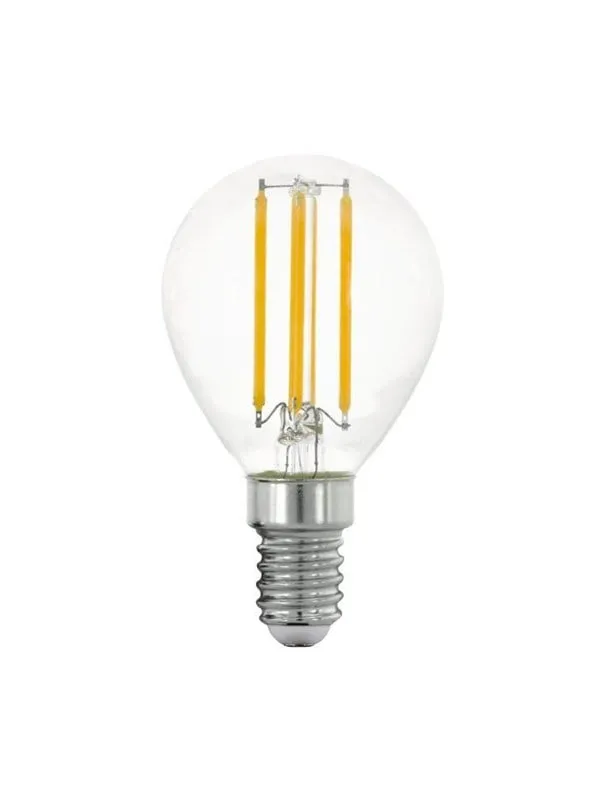 EGLO LED-glödlampa P45 Mini ball 4W/827 470 lumen clear E14