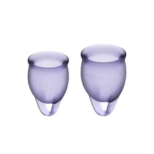 Satisfyer feel confident menstrual cup lila 1 styck