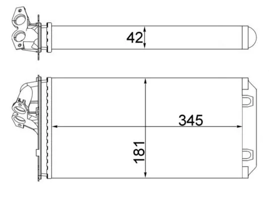 Värmepaket MAHLE AH 64 000S