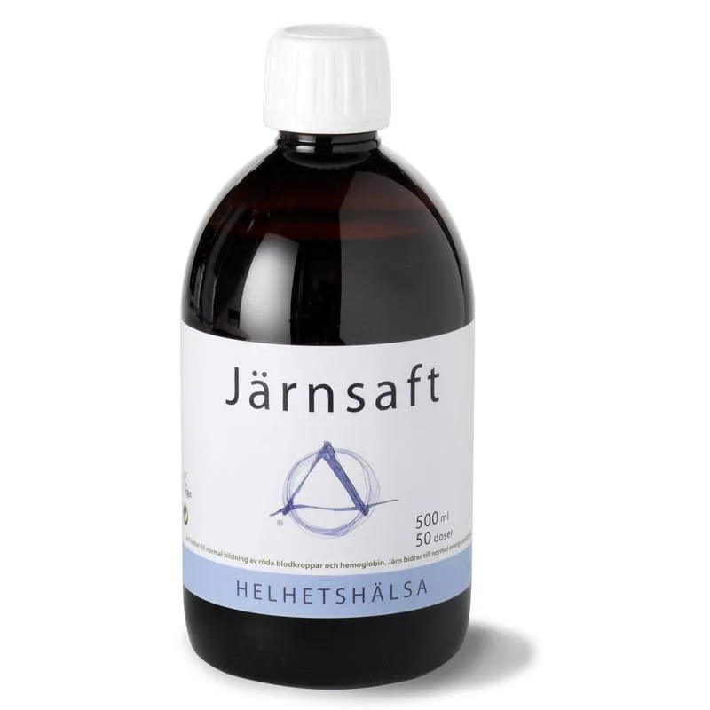 Järnsaft 500 ml, 50 doser - Helhetshälsa