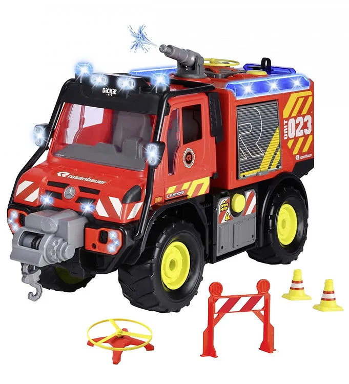 Dickie Toys Unimog U530 Fire Rescue – Dickie Toys – Leksaksaffären