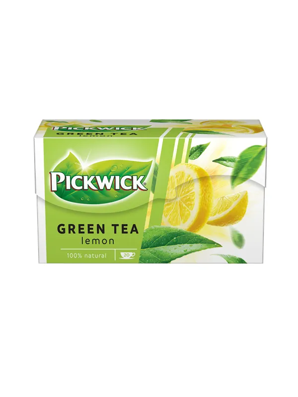 Te Pickwick grönt med citron 20 breve,20 brv/pk