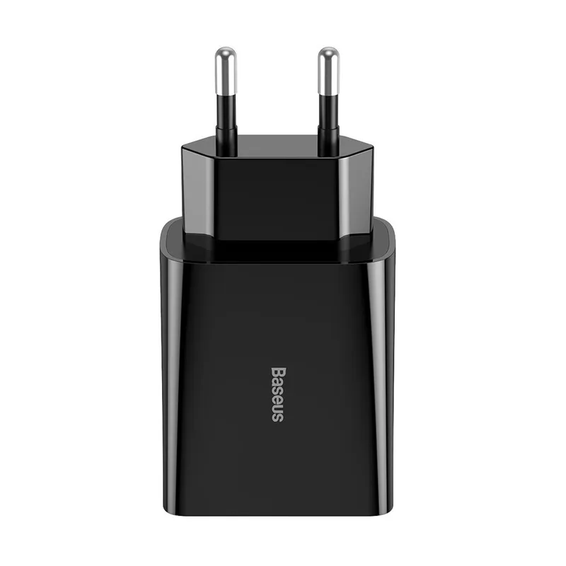 18W 3A USB-A QC3.0 Snabbladdare – Svart