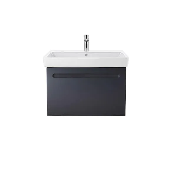 Duravit No. 1 Möbelpaket grafit matt, 600×450 mm, 1 låda Utan innerlåda