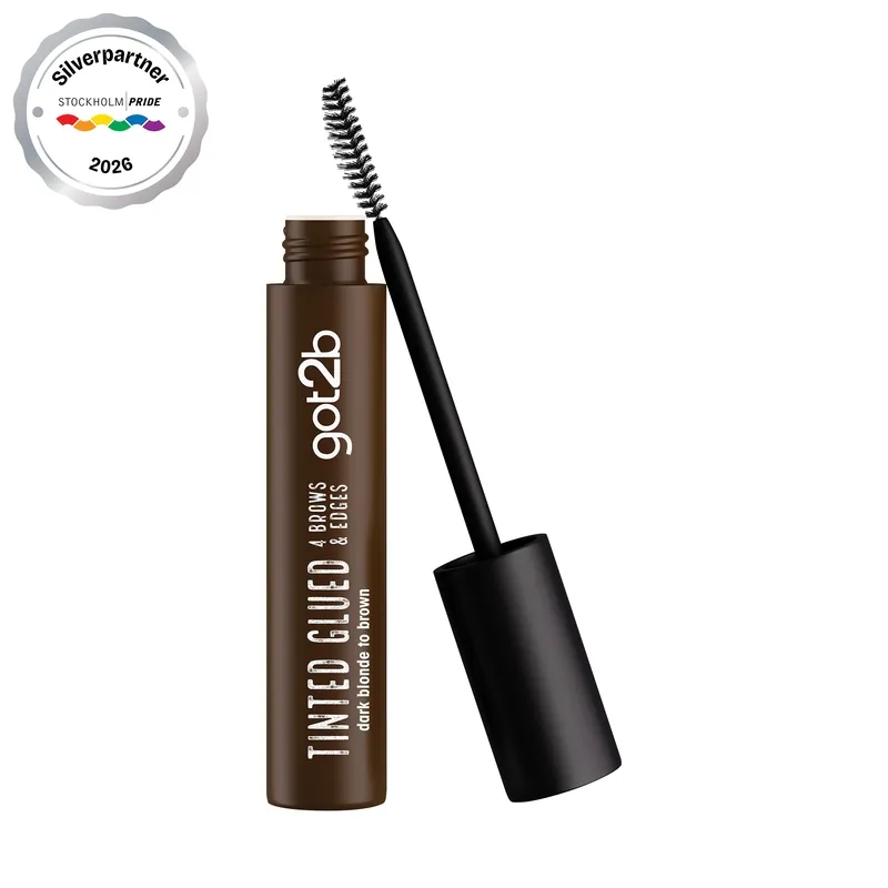Got2b got2b Glued 4 Brows & Edges Pigmenterad Gel 2-i-1 Brun 16 ml