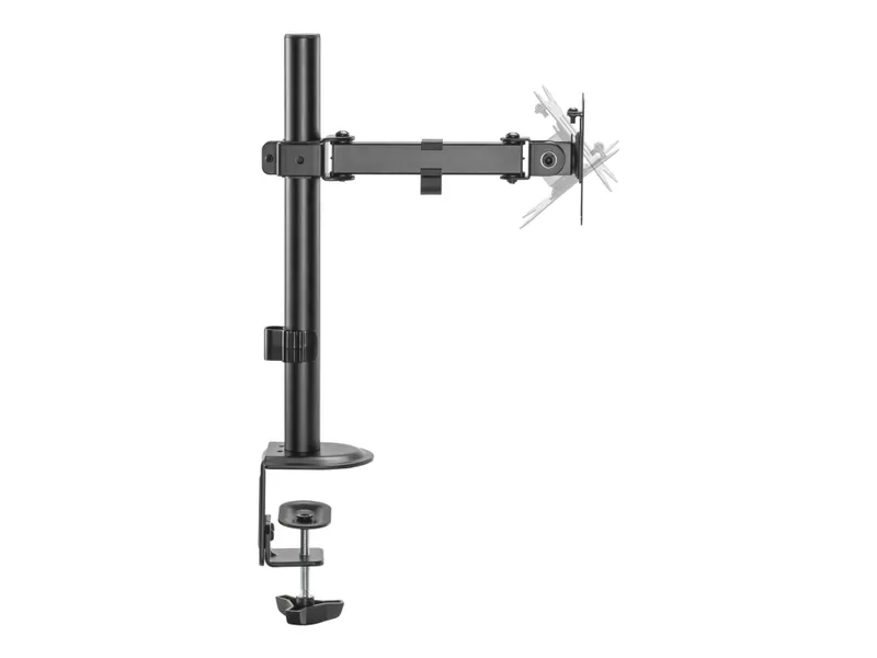 Gembird Monitor Arm Pole - Long desk arm 1-display 17″-32″