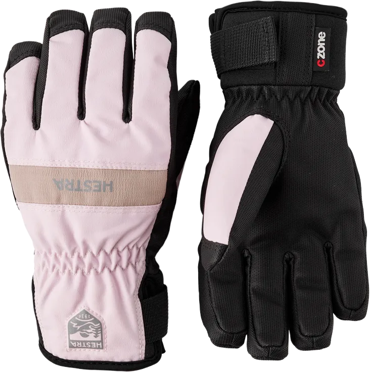 Hestra Kids´ Ferox Czone Jr - 5 Finger Pink (#1828)