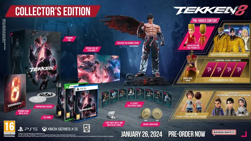 TEKKEN 8 (Collector’s Edition) - Microsoft Xbox Series X - Kampsport