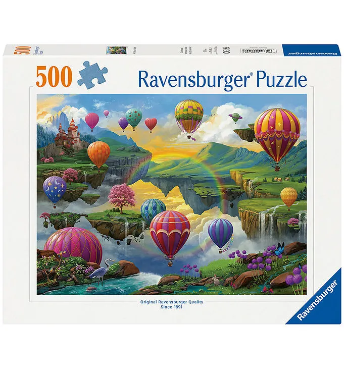 Air Balloon Valley Puslespill 500 bitar, Ravensburger