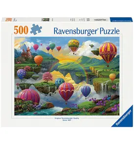 Air Balloon Valley Puslespill 500 bitar, Ravensburger
