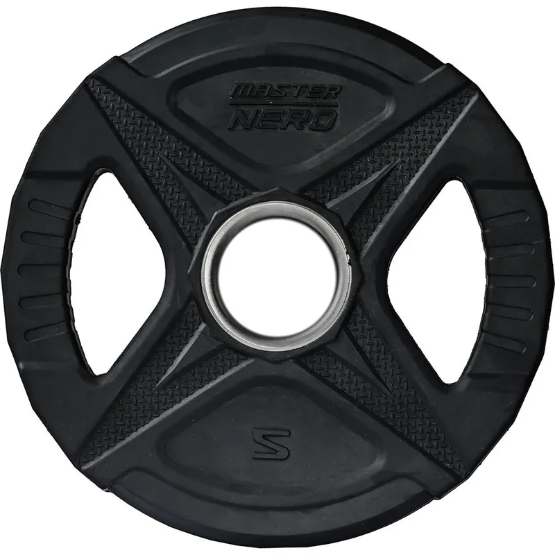 Master Fitness Nero Rubber Plate, Viktskivor gummerade (#5902)