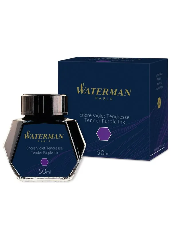 Waterman Reservoarpenna Bläck | Öm Lila | 50 ml flaska