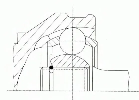 Ledsats, drivaxel LÖBRO 302295