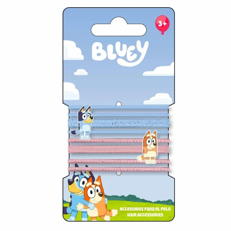 Bluey hårbandset 8 delar – Snygga och färgglada accessoarer för barn