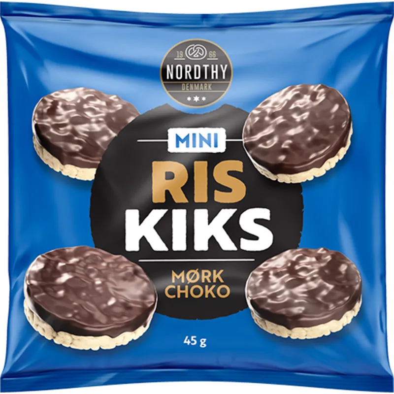 Nordthy Miniriskex med Mörk choklad 45 g