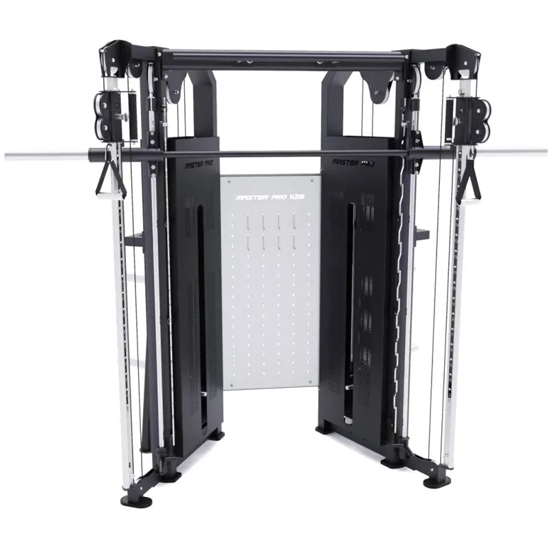 Master Fitness Functional Trainer Kabelmaskin / Smithmaskin X26 Svart