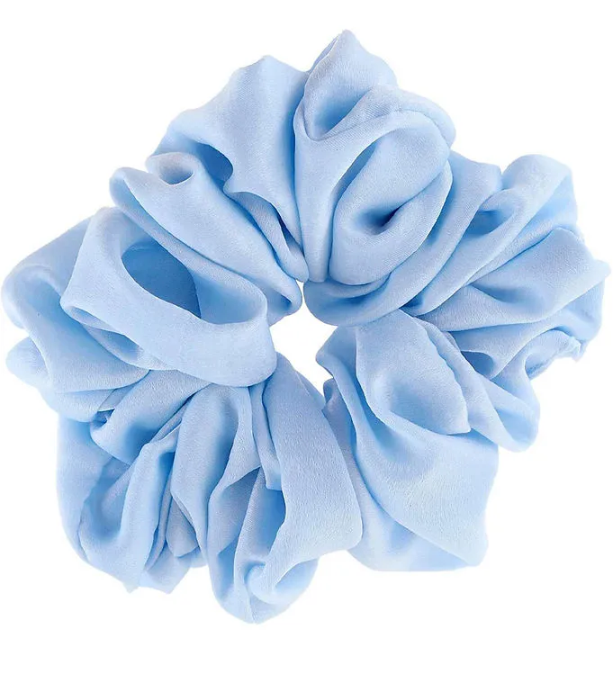 By Stær Scrunchie - Isabella - 18 cm - Ljusblå