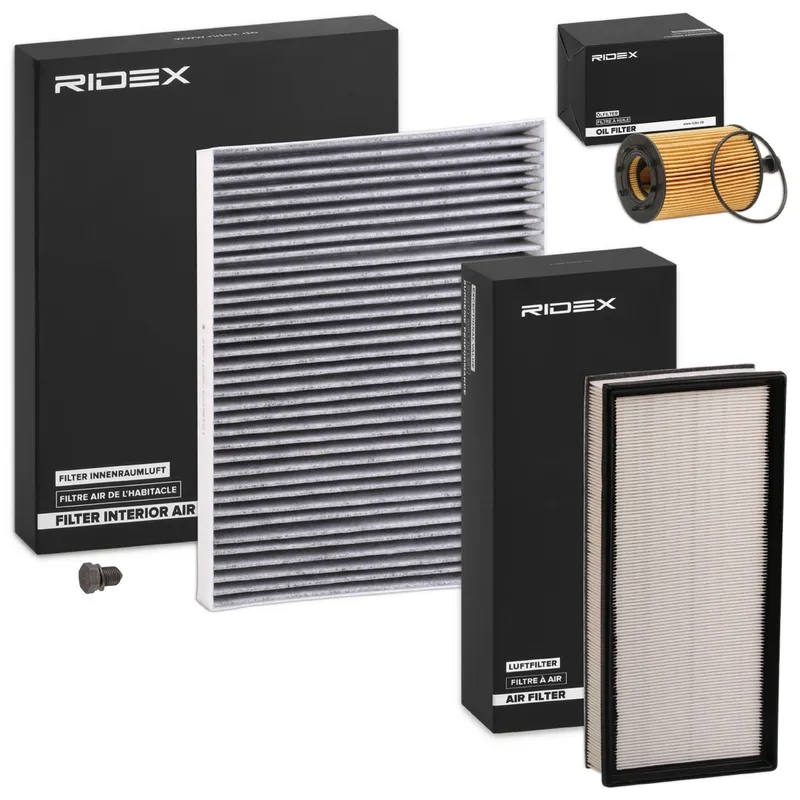 Filtersats RIDEX 4055F4518