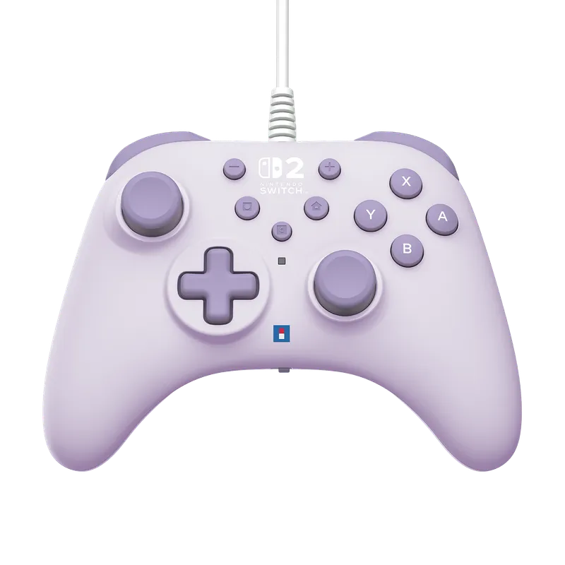 HORI PAD Turbo - Cozy Lavender - Wired Controller - Nintendo Switch 2