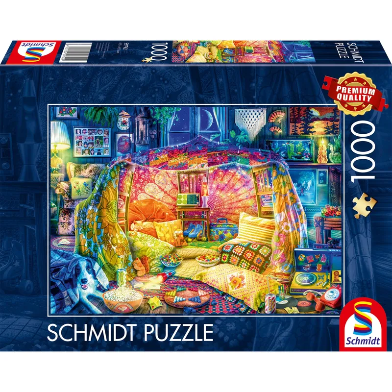 Schmidt Pussel – En mysig lya 1000 bitar