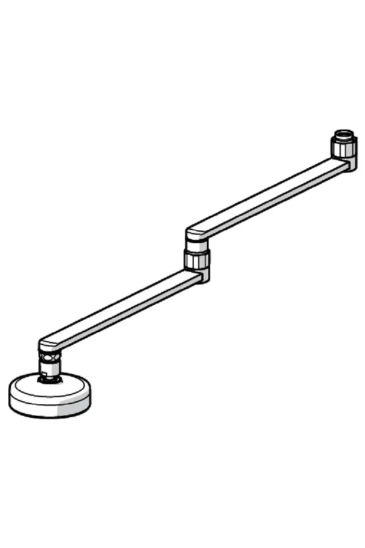 Oras Clinica 221560 Utloppspip svängbar, 95 mm