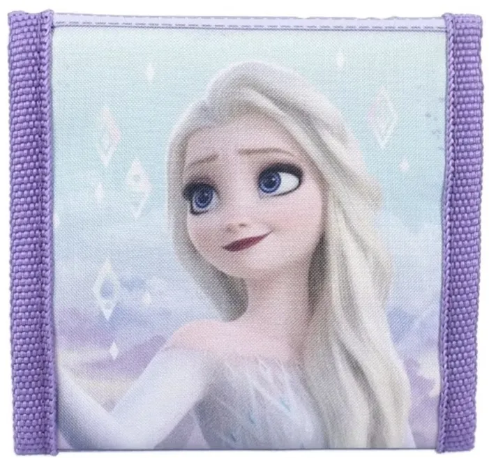 Plånbok Wallet 10x10cm 3461 Disney Frost Frozen Elsa Lila