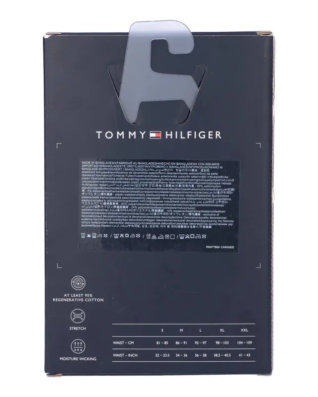 Tommy Hilfiger Signature Cotton Essentials Trunks 3-Pack White Str. L